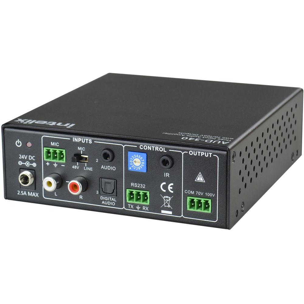 Intelix 3-Input 40W Class-D Speaker Amplifier, Intelix, 3-Input, 40W, Class-D, Speaker, Amplifier
