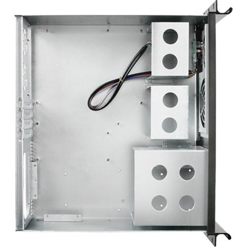 iStarUSA 3 RU Compact Hotswap 4 x 2.5" HDD microATX-Compatible Rackmount Chassis