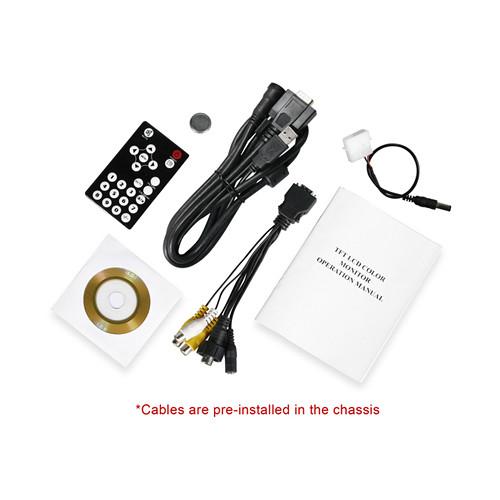 iStarUSA D Storm Series 3U High Performance Rackmountable Chassis with 7" Touch Screen LCD