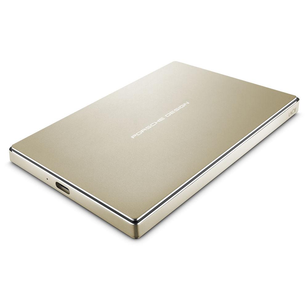 LaCie 2TB Porsche Design USB 3.0 Type-C Mobile Drive