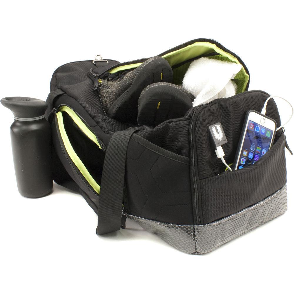 M-Edge Bolt Duffel Bag with 6000mAh Battery