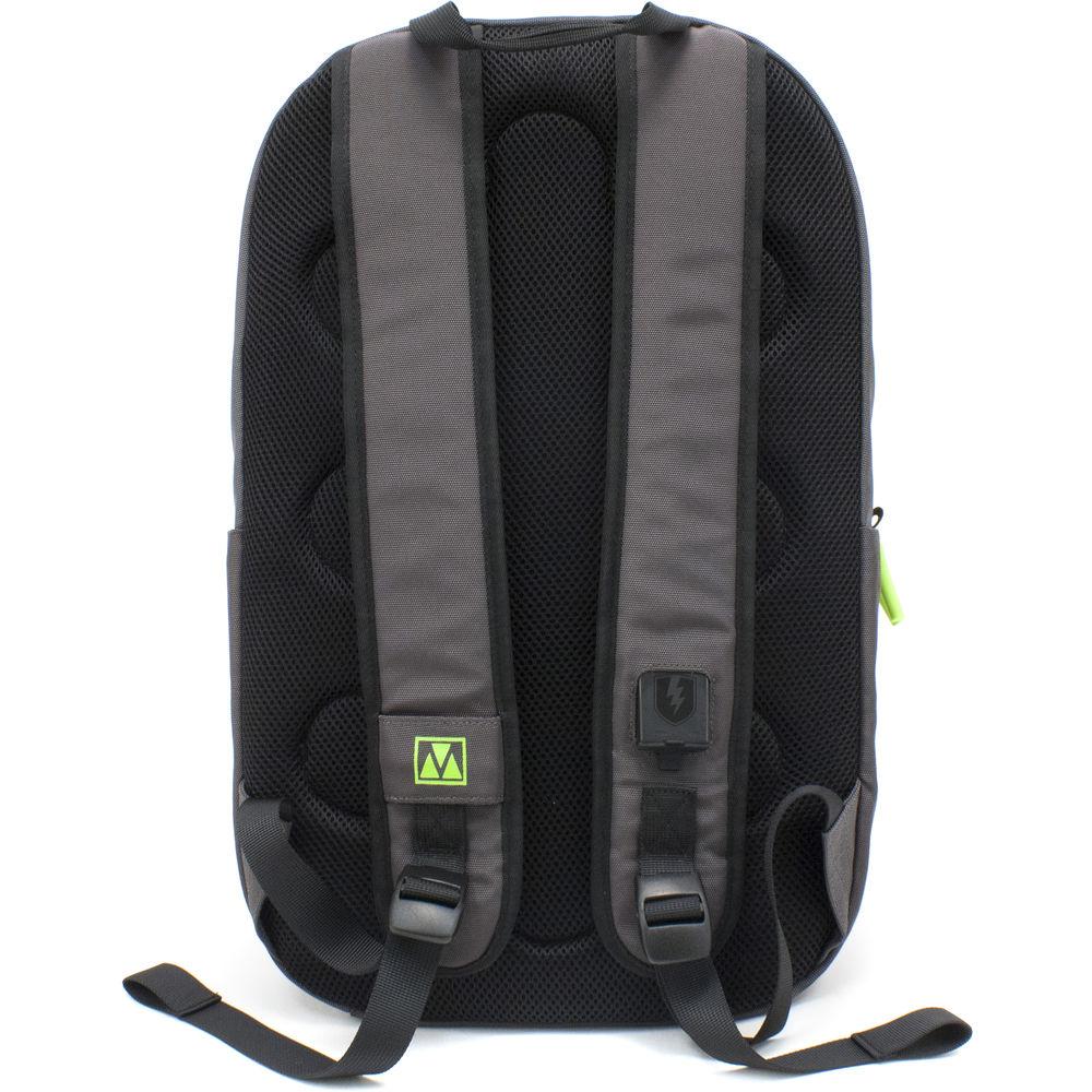 M-Edge Tech 15" Laptop Backpack with Built-In Battery