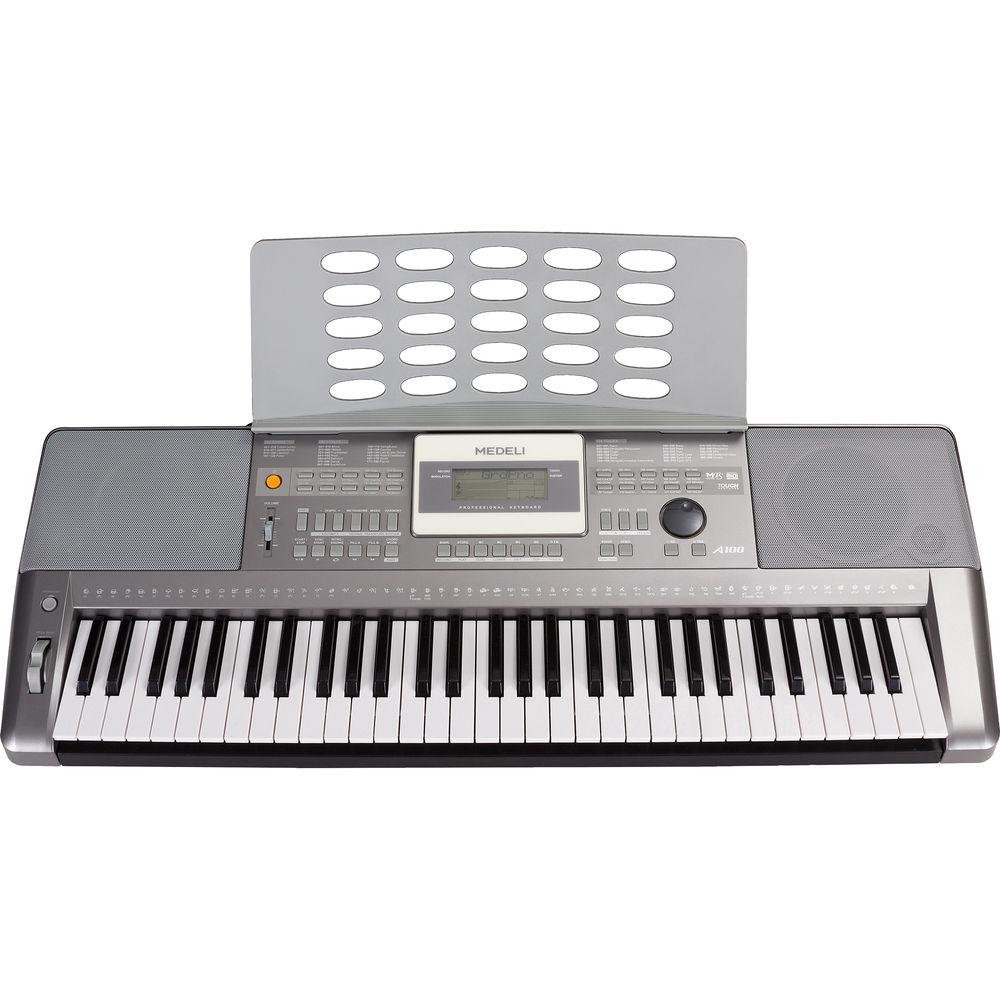Medeli Electronics A100 61-Key Portable Keyboard