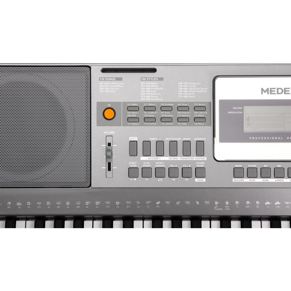 Medeli Electronics A100 61-Key Portable Keyboard
