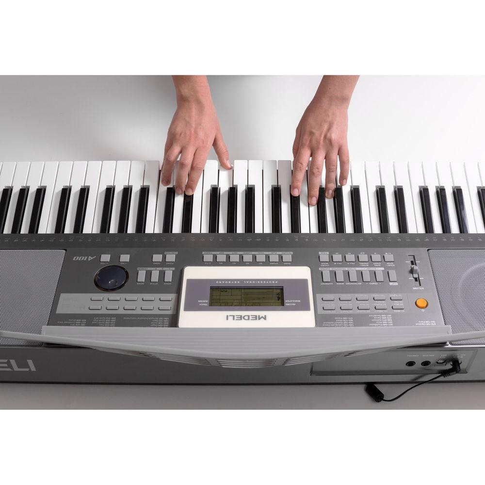 Medeli Electronics A100 61-Key Portable Keyboard