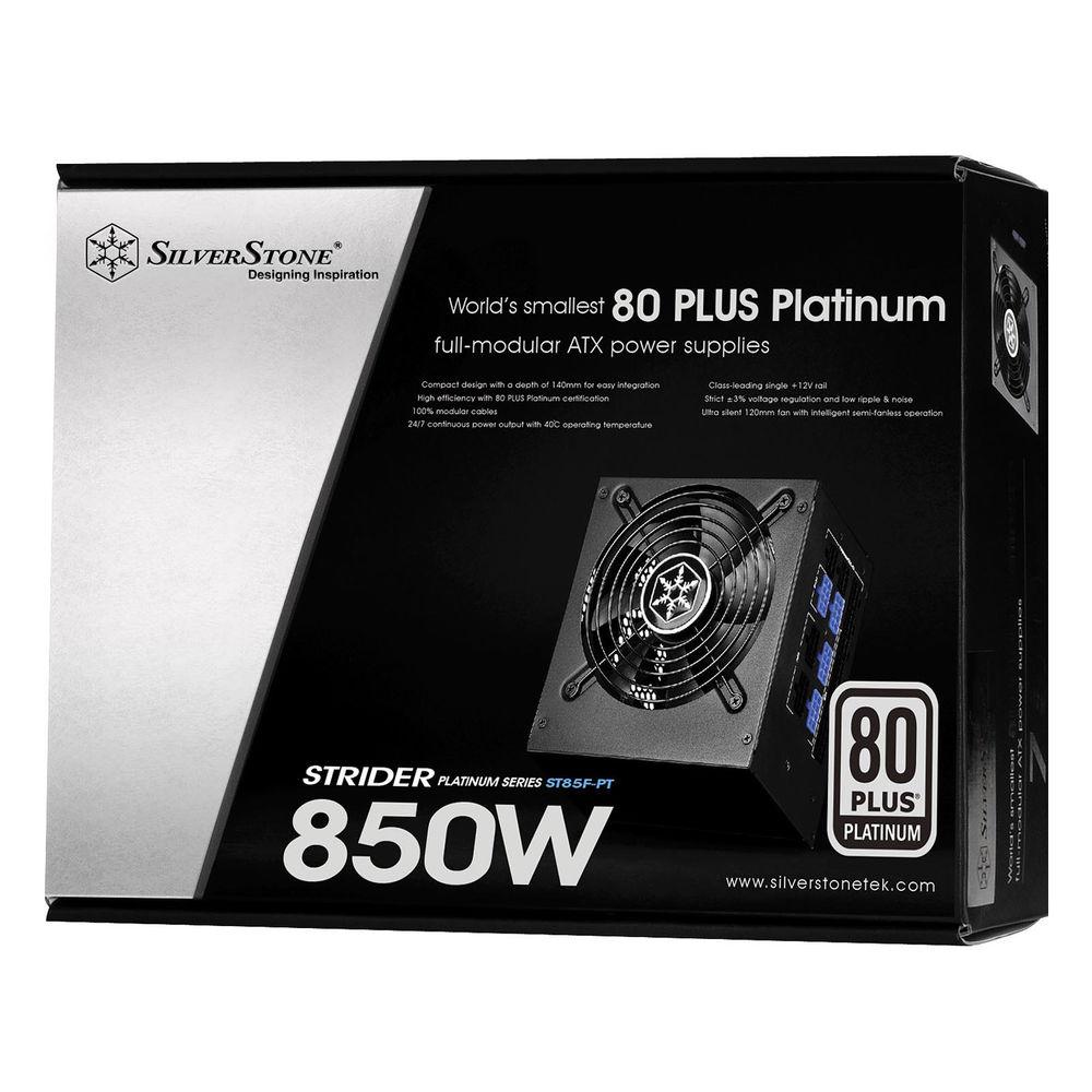 SilverStone Strider Series 850W 80 Plus Platinum Modular Power Supply