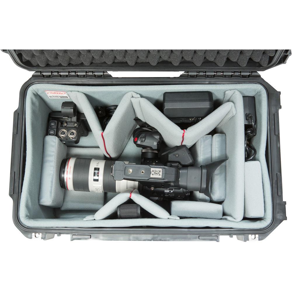 SKB iSeries 2213-12 Case with Think Tank Video Dividers & Lid Foam