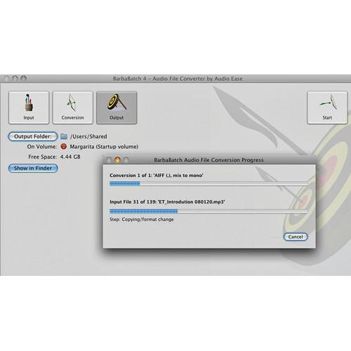 Audio Ease BarbaBatch V4 - Sound-File Conversion Software