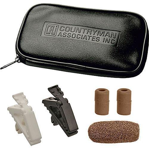 Countryman E6 Directional Earset Mic, Medium Gain, with Detachable 1mm Cable and TA3F Connector for Samson Wireless Transmitters