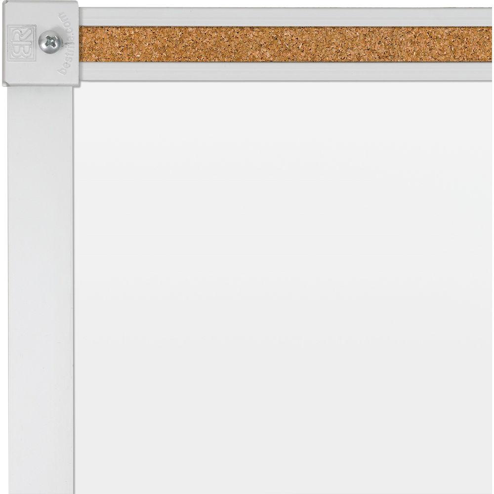 Best Rite Green-Rite Porcelain Markerboard with Aluminum Trim