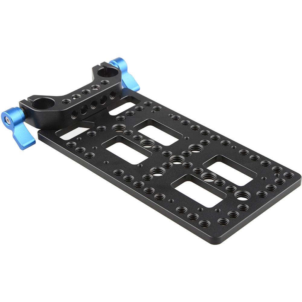 CAMVATE Multi-Purpose Mounting Cheese Plate with Railblock