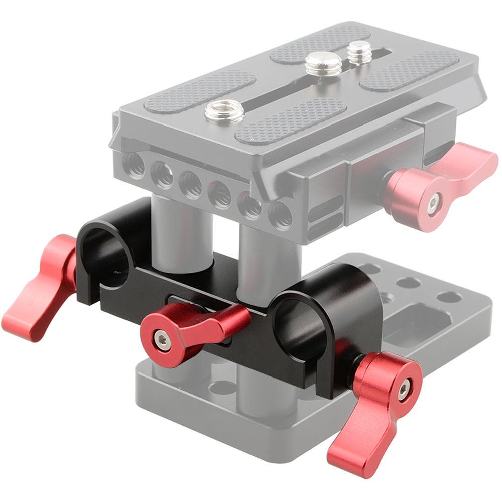 CAMVATE Offset 15mm Rod Block Clamp