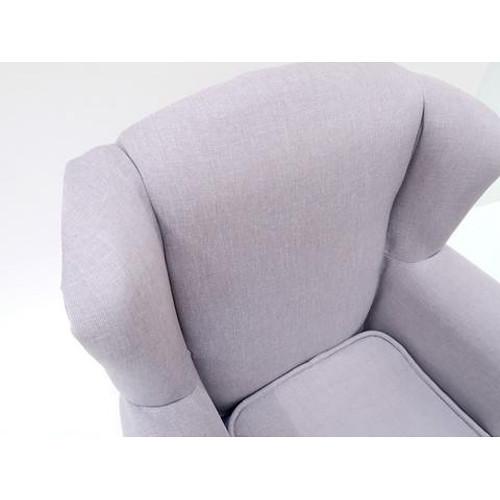 Custom Photo Props Upholstered Linen High-Back Children