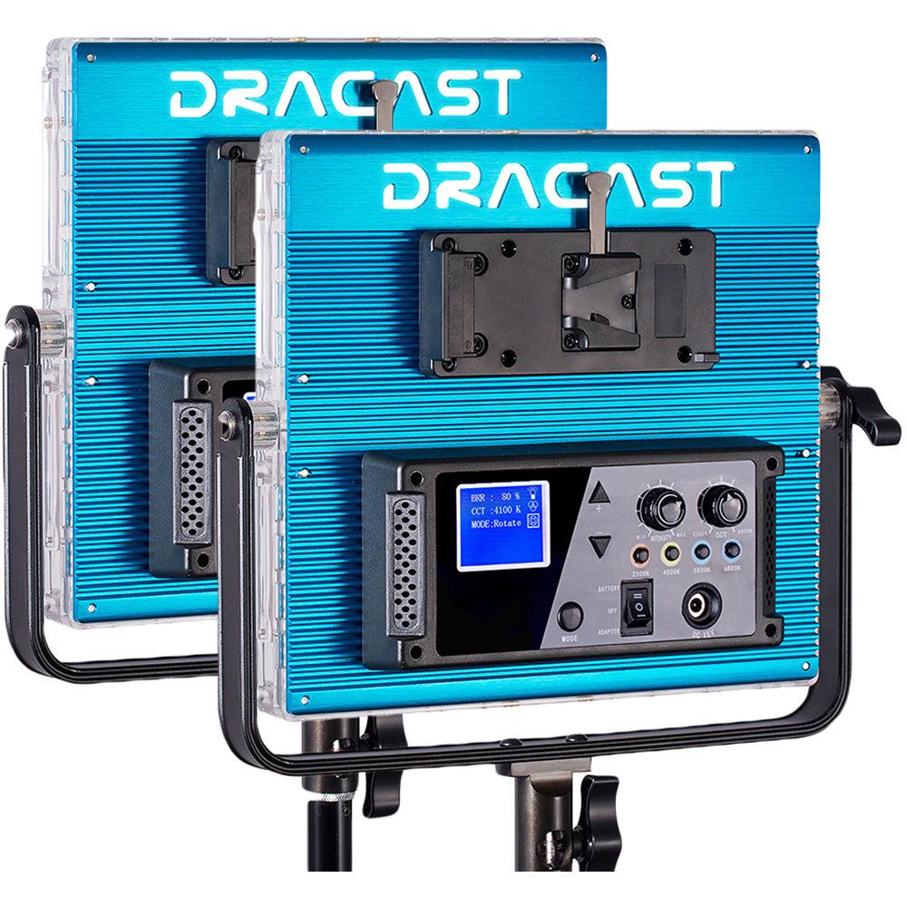 Dracast 728B LED Panel 2-Light Kit