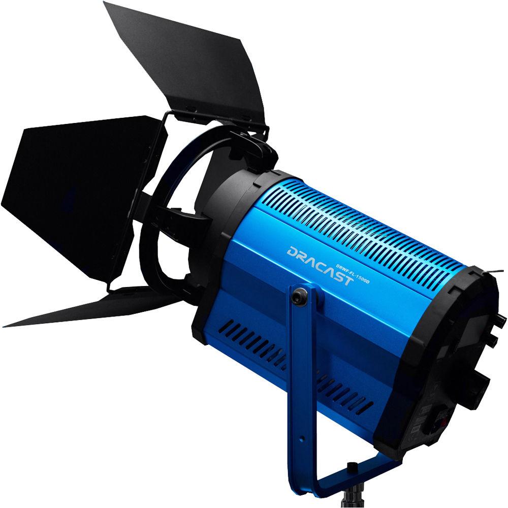Dracast LED1500 Bi-Color LED Fresnel Plus with DMX Control