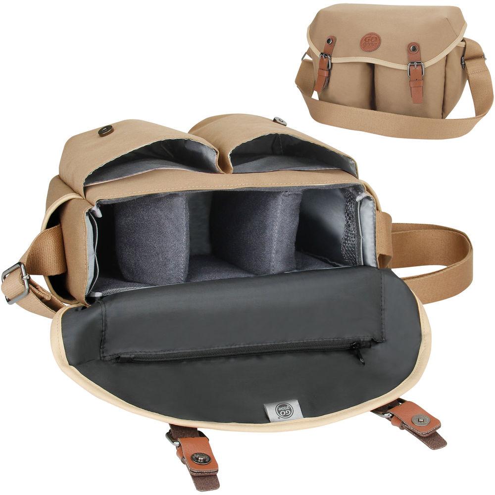 GOgroove DSLR Messenger Style Camera Bag