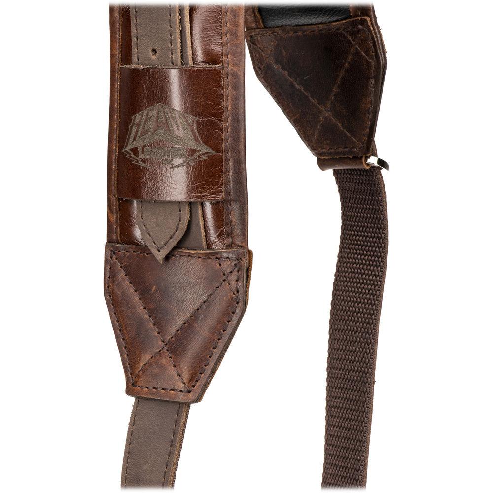 Heavy Leather NYC Slingshot Camera Strap