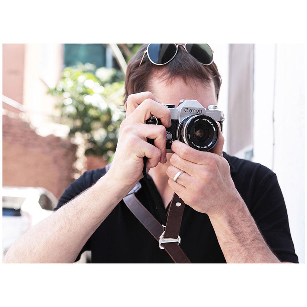 Heavy Leather NYC Slingshot Camera Strap