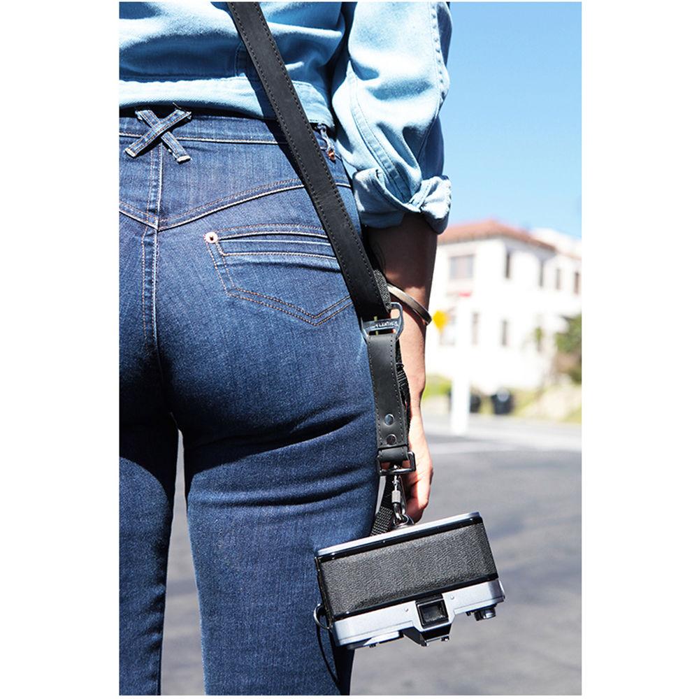 Heavy Leather NYC Slingshot Camera Strap