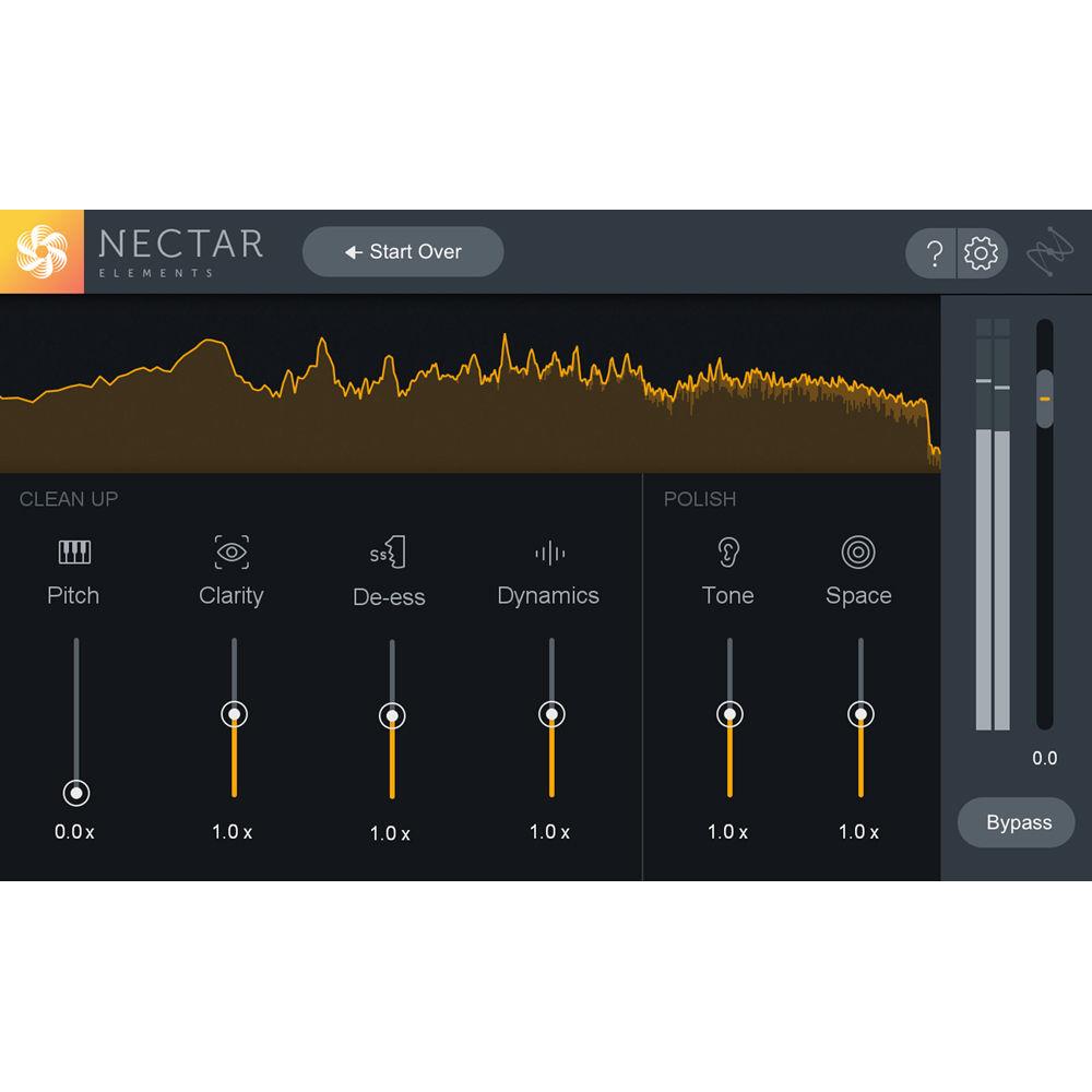 iZotope Nectar Elements - Automated Vocal Production Software for Pro Audio