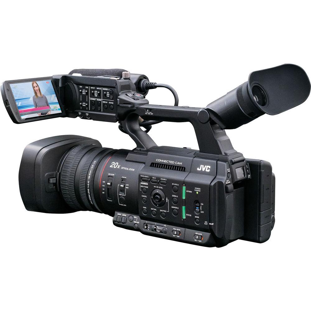 JVC GY-HC500USPCU Handheld Connected Cam 1" 4K Professional Camcorder