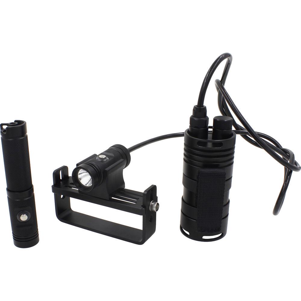 Kraken Sports NR-1000C Mini Can 1000-Lumen Canister Dive Light