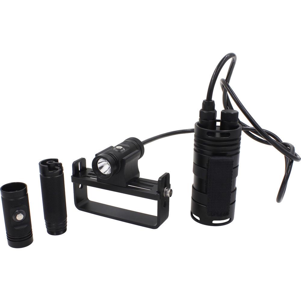 Kraken Sports NR-1000C Mini Can 1000-Lumen Canister Dive Light