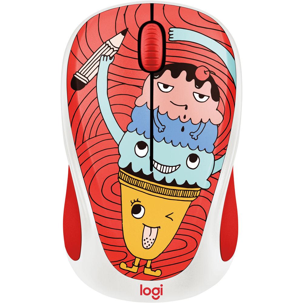 Logitech Doodle Collection M317c Wireless Mouse