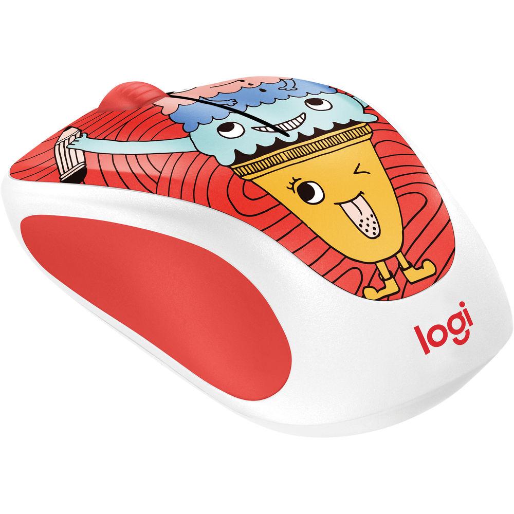 Logitech Doodle Collection M317c Wireless Mouse