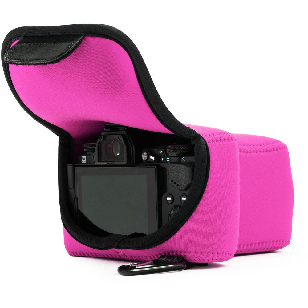 MegaGear Ultra-Light Neoprene Camera Case for Olympus OM-D E-M5 Mark II with Carabiner