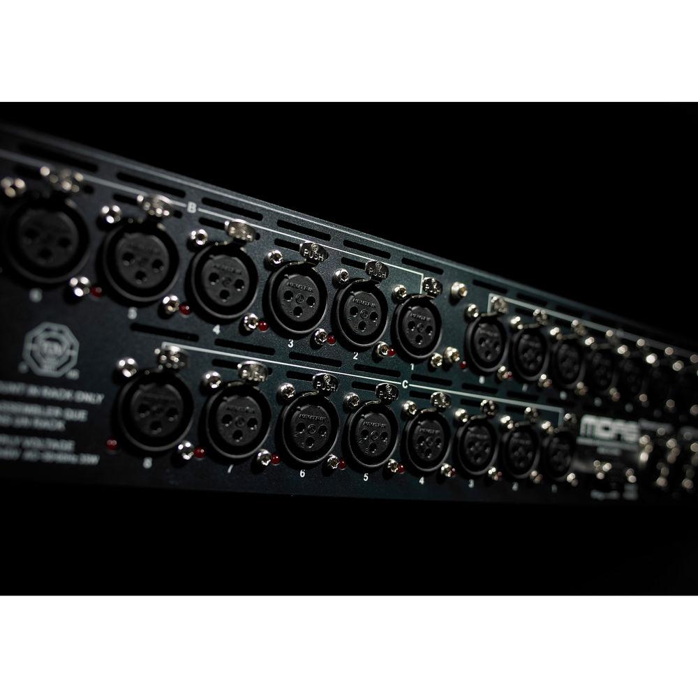 Midas DL151 - 24-Input Stagebox with MIDAS Mic Preamps and Dual-Redundant AES50 Networking