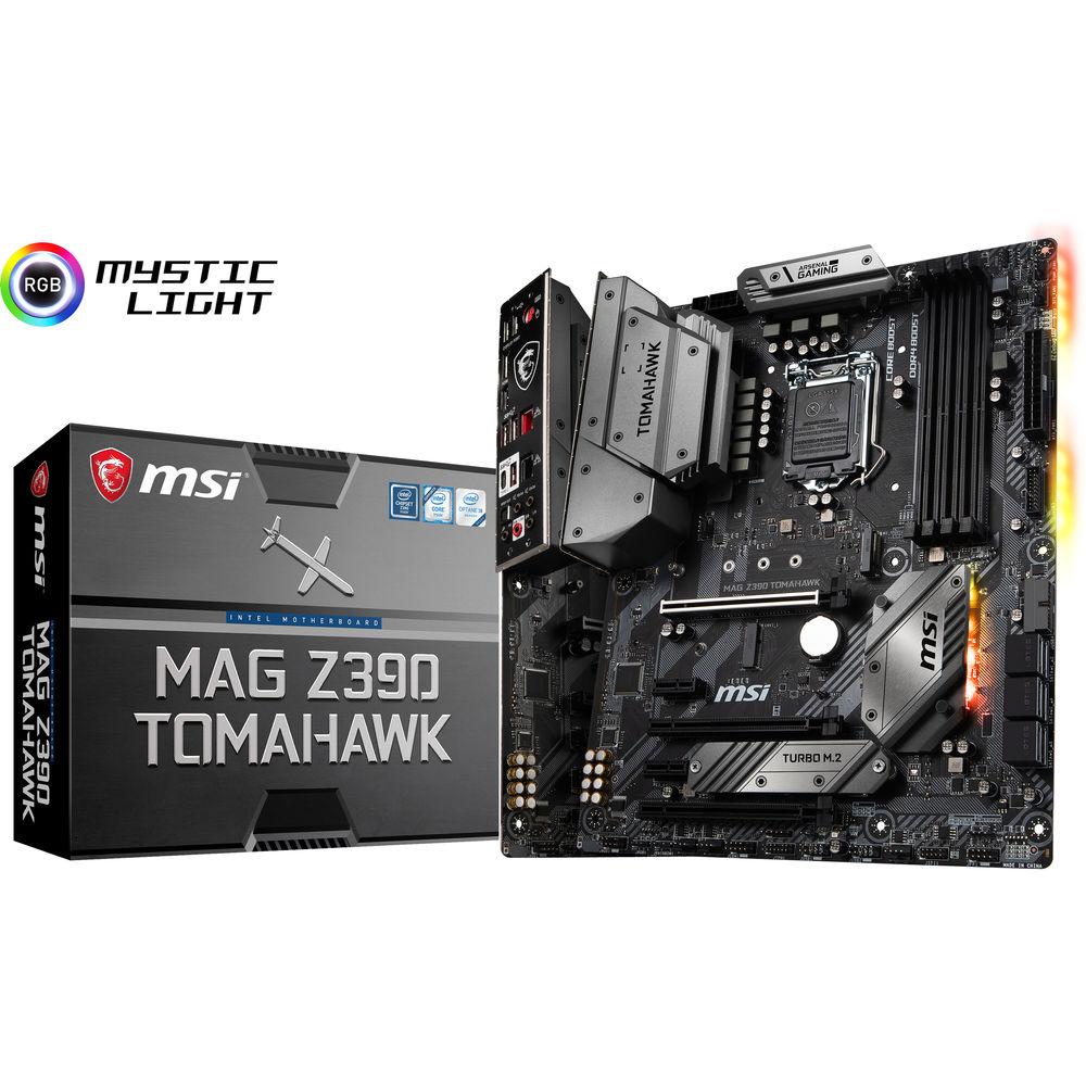 MSI MAG Z390 TOMAHAWK LGA 1151 ATX Motherboard