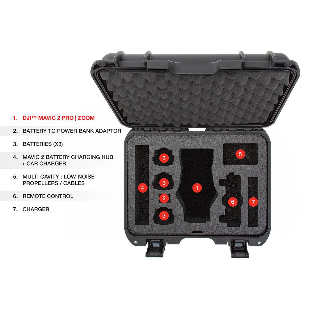 Nanuk 920 Hard-Shell Carrying Case for DJI Mavic 2 Pro & Zoom