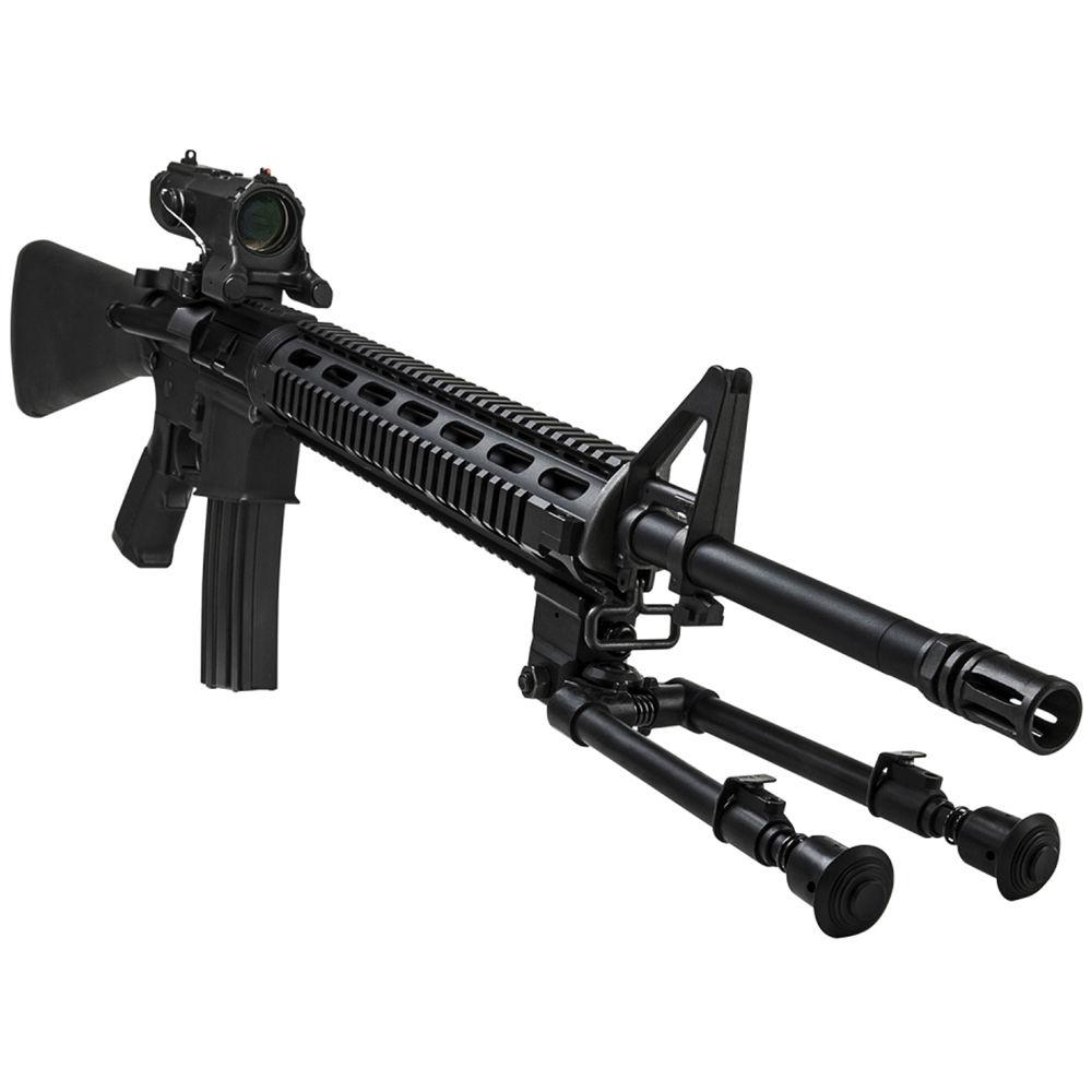 NcSTAR Bipod with Weaver Quick Release Mount & Notched Legs, NcSTAR, Bipod, with, Weaver, Quick, Release, Mount, &, Notched, Legs
