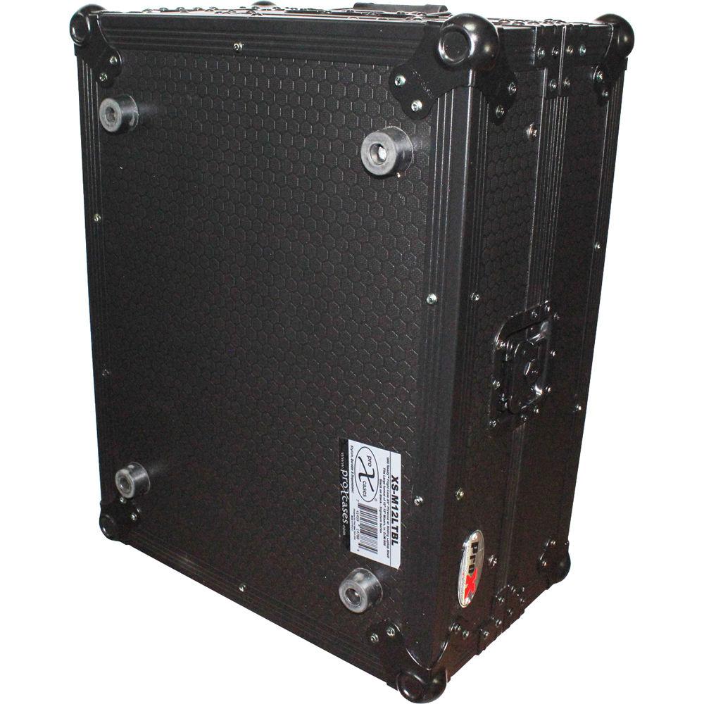 ProX XS-DJMS9LTBL Flight Case with Sliding Laptop Shelf for Pioneer DJM-S9 Mixer