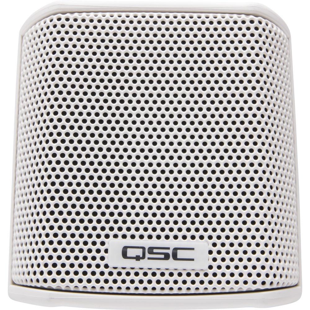 QSC 2.75" Satellite Surface Speaker, 16-Ohm, 150 Degree Conical Coverage,Mounting Bracket