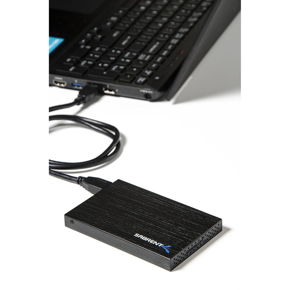 Sabrent 2.5" SATA II to USB 3.0 External Hard Drive Enclosure