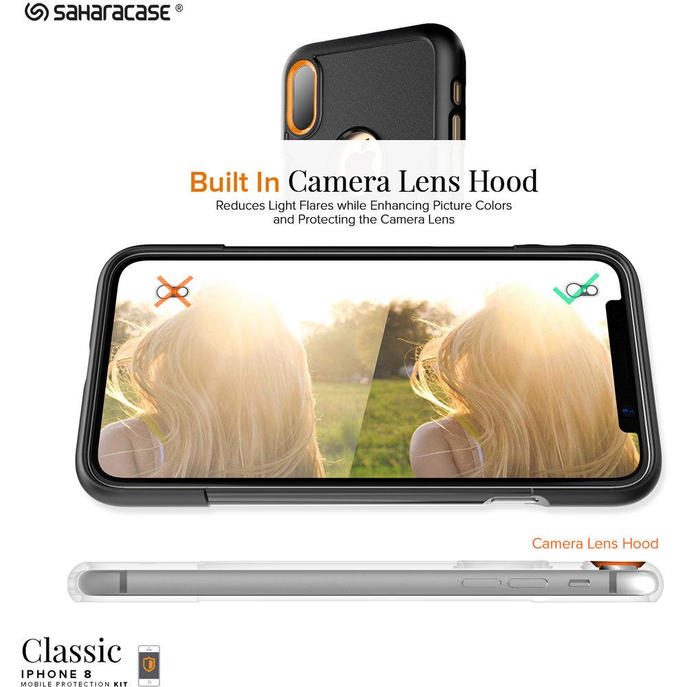Sahara Case Classic Protective Kit for iPhone X Xs