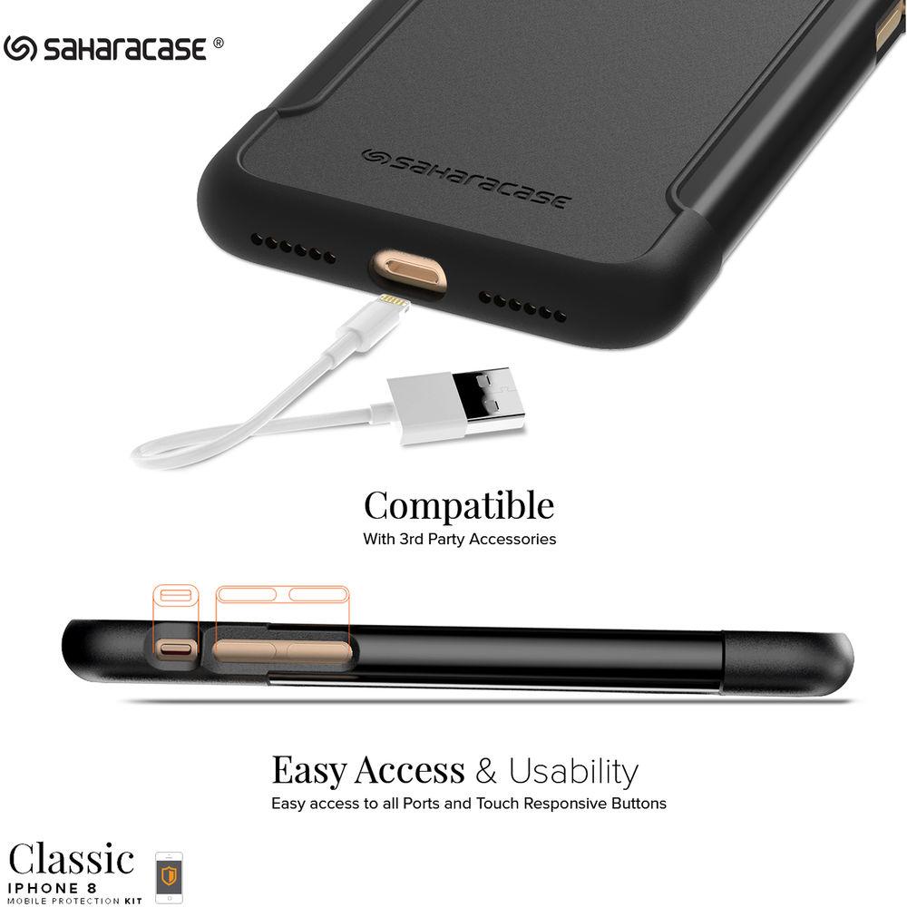 Sahara Case Classic Protective Kit for iPhone X Xs