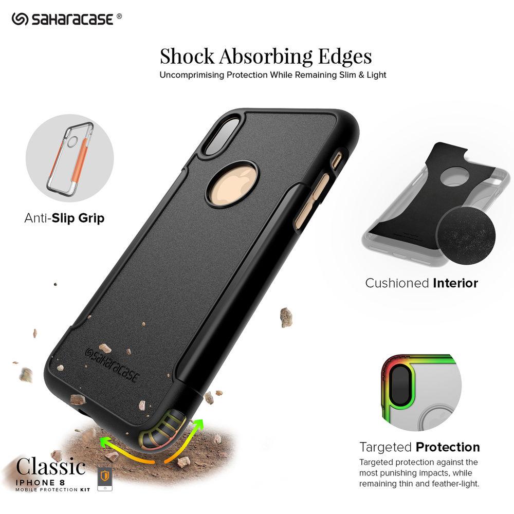 Sahara Case Classic Protective Kit for iPhone X Xs