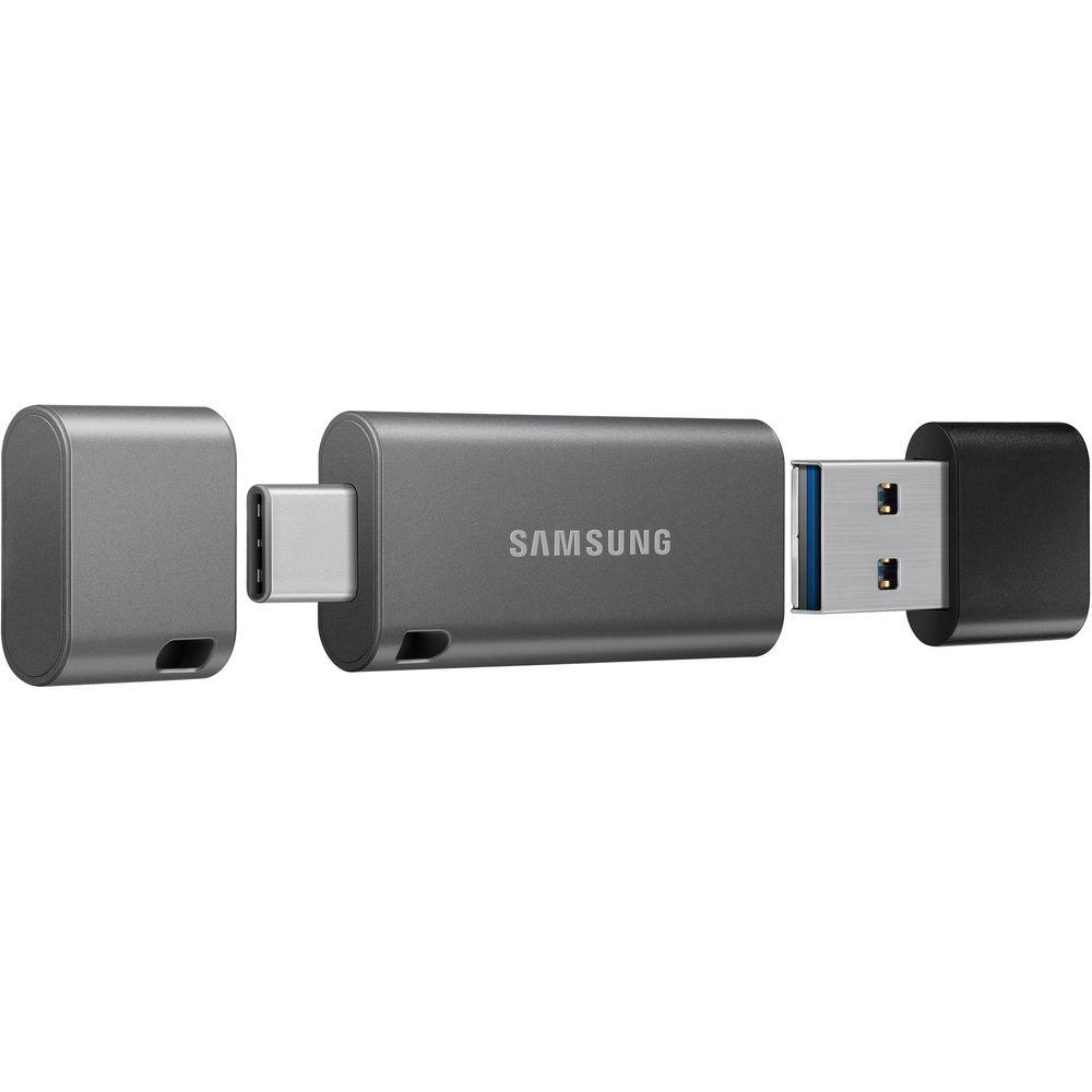 Samsung 64GB DUO Plus USB 3.1 Gen 2 Type-C Flash Drive with USB Type-A Adapter