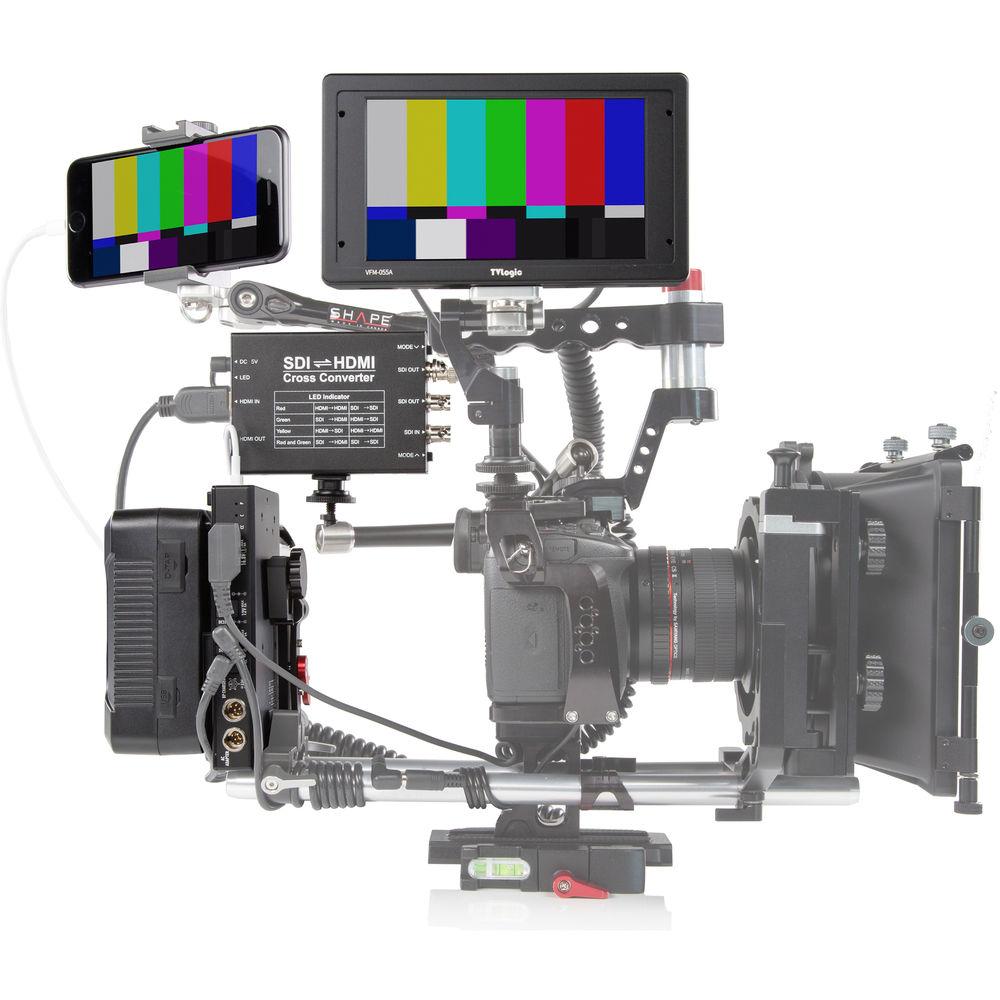 SHAPE D-Box Camera Power & Charger Kit with 98Wh Battery for Panasonic GH4 GH5 Series