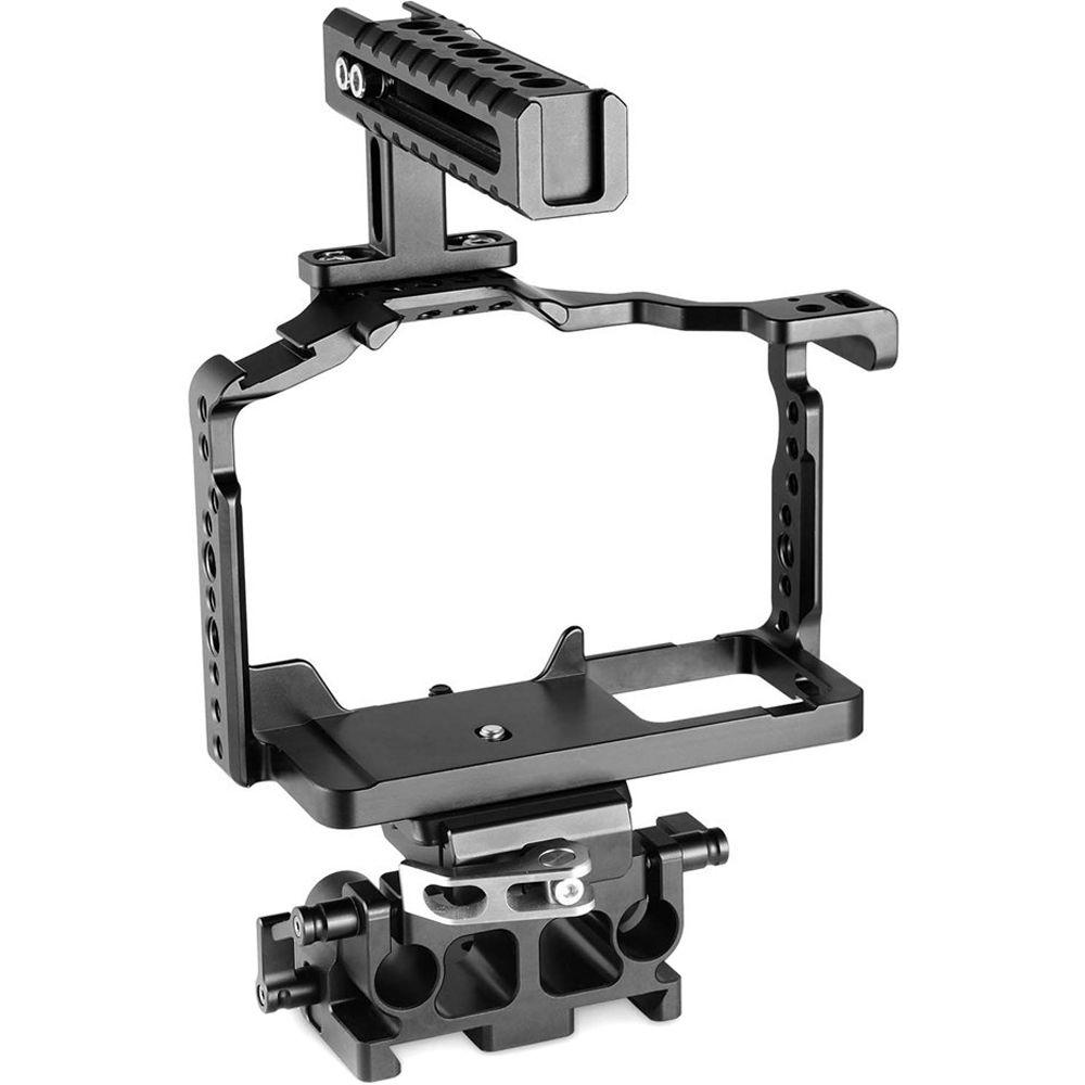SmallRig 2051 Cage Kit for Panasonic Lumix GH5 GH5S with Handle & Baseplate