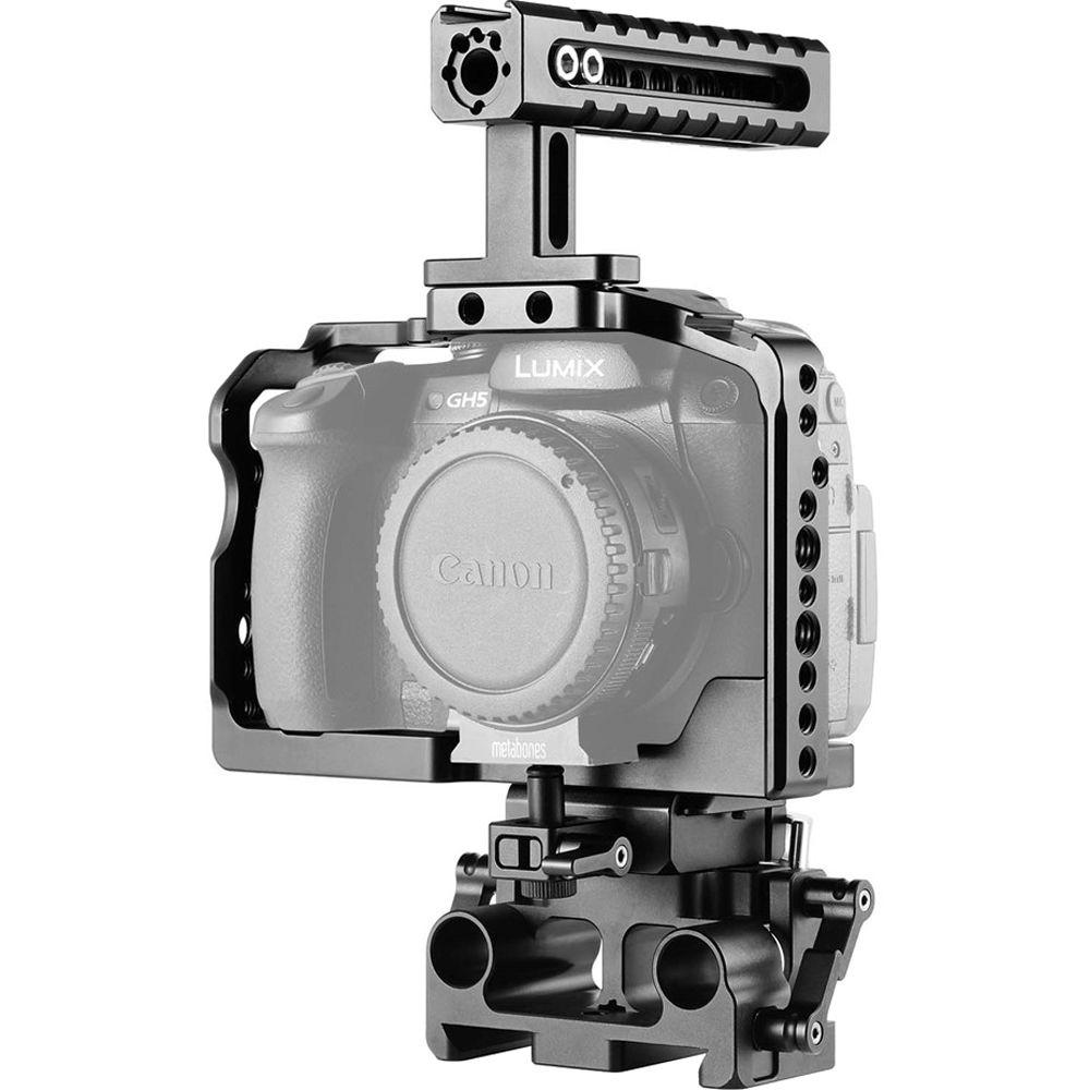 SmallRig 2051 Cage Kit for Panasonic Lumix GH5 GH5S with Handle & Baseplate