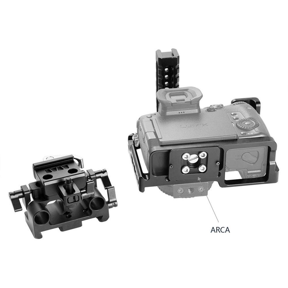 SmallRig 2051 Cage Kit for Panasonic Lumix GH5 GH5S with Handle & Baseplate