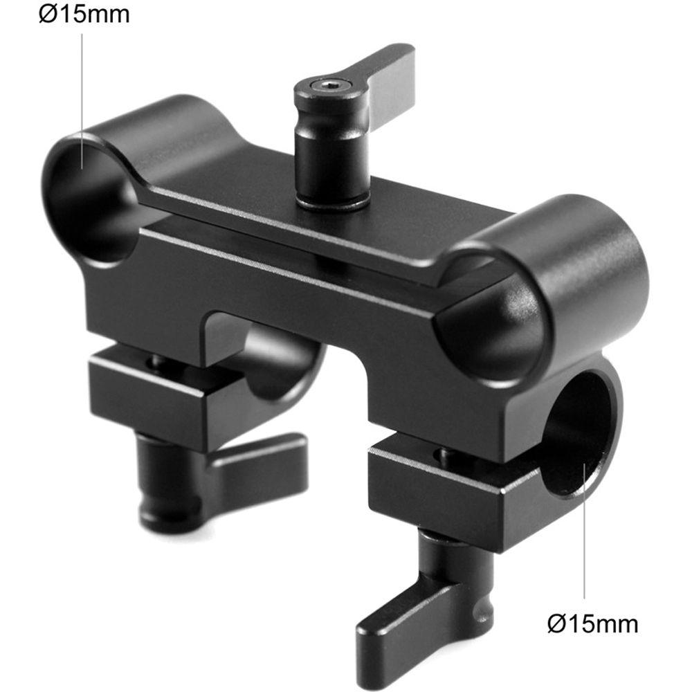 SmallRig 90-Degree Dual to Single 15mm Rod Adapter