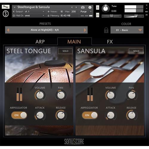 SONUSCORE Origins Volume 1: Steel Tongue & Sansula - Virtual Instrument Library