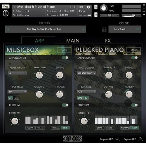 SONUSCORE Origins Volume 2: Music Box & Plucked Piano - Virtual Instrument Library