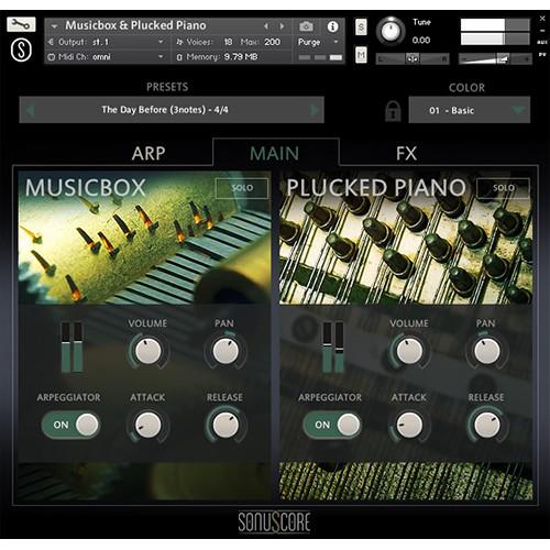 SONUSCORE Origins Volume 2: Music Box & Plucked Piano - Virtual Instrument Library