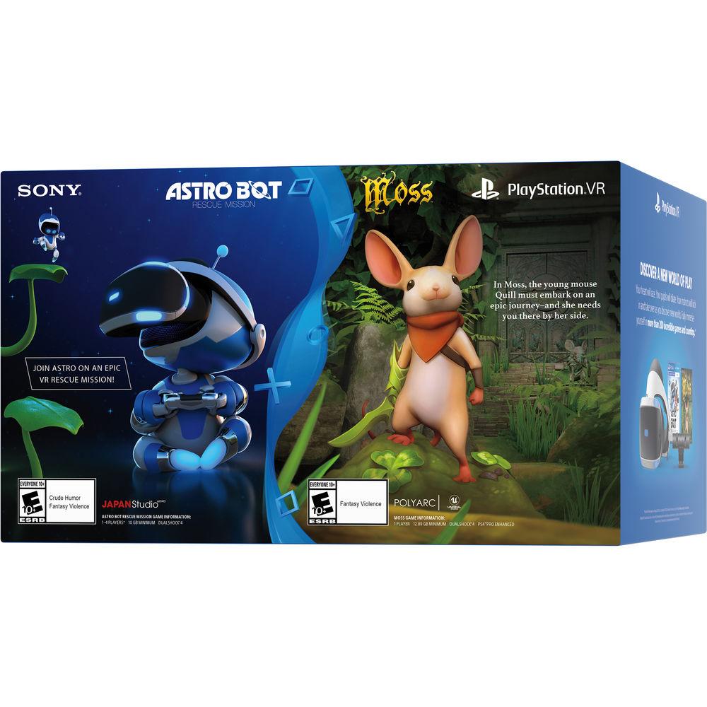 Sony PlayStation VR ASTRO BOT Rescue Mission and Moss Bundle, Sony, PlayStation, VR, ASTRO, BOT, Rescue, Mission, Moss, Bundle